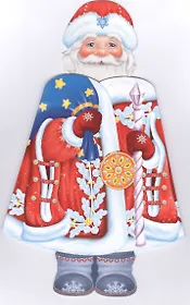 Кукла-книжка. Дед Мороз