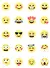 100 НАКЛЕЕК. СМАЙЛИКИ - 1