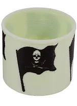 Игра, Головоломка, Пружинка пиратский флаг (белая) 7,5*6,5см 12-01561-AO567