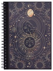 Тетрадь общая «Sun and moon», 60 листов без линовки, А4