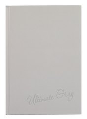 Ежедневник недатированный А5, 128 листов, "Ultimate Gray"