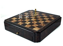 Игра настольная Шахматы (42х42) (дерево, ПМ) (44534)