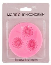 Силиконовый молд Цветы 3