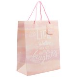 Подарочный пакет «Pink life» А4