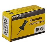 Силовые кнопки «Inформат», чёрные, 30 штук