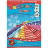 Двусторонняя цветная бумага, 8 цветов, А4