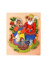 Курочка Ряба (D104) (развивающая деревянная игра)