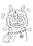 РАСКРАСКА - СТРАШИЛКА. СТРАШНЫЕ НЯШКИ - 1
