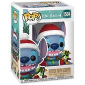 Фигурка Funko POP! Disney Lilo & Stitch Holiday Stitch with Lights (1504) (Fun80038) - 1