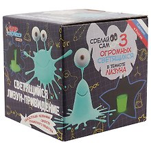 Набор для экспериментов «Лизуны Светящийся в темноте», Qiddycome