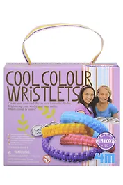 Набор для творчества 4М Разноцветные браслеты