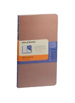 Записная книжка А6 48л лин. "Chapter" Slim розовая, Moleskine