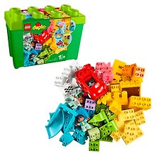LEGO DUPLO: Большая коробка с кубиками, 85 деталей (10914)