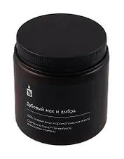 Свеча темная (Дубовый мох и амбра) (120мл)