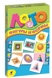 Лото мини Фигуры и формы (2263) (4+) (коробка)