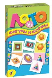 Лото мини Фигуры и формы (2263) (4+) (коробка)