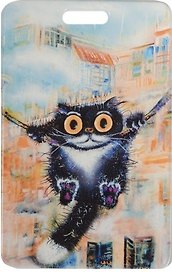 Чехол для карточек Cat in the City (Качели)