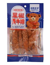 Снек Соевое мясо Shenyang Yangyang Стейк с черным перцем, 72г