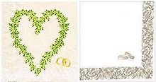 Наб. салф. для декупажа Обручальные кольца (5735/007009) (2шт)