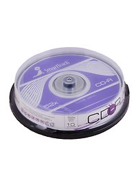 Диск CD-R 700Mb Smart Track 52x Cake Box, 10 штук