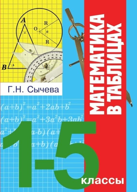 

Математика в таблицах. 1-5 классы