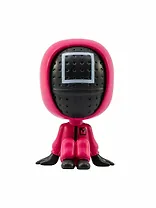 Фигурка с подвижной головой Squid Game, Охранник в маске, YuMe, (6х9х11), (10242)