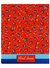 Тетрадь на кольцах «Floral Dreams» в ассортименте 200 листов в клетку, А5, сменный блок - BG