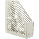 Лоток вертикальный "Classic" пластиковый, 90мм, серый