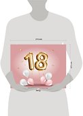 Ежедневник недатированный «18» А4, розовый, 40 листов, АСТ - 2
