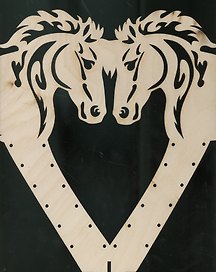 Подставка под украшения Кони (13843) (упаковка)