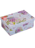 Коробка подарочная "Сирень" 19*12.5*8см, картон, Kairui