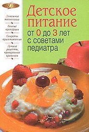 Детское питание от 0 до 3 лет с советами педиатра