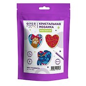 Кристальная (алмазная) мозаика  "ФРЕЯ" ALVM-305 набор магнитов "Мяу граффити" 8 х 7.5 см