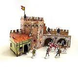 Умная бумага Игровой набор "Угловая башня" 253