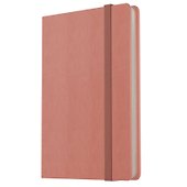 Записная книжка «Малиновый латте» А7, 80 листов в линейку, экокожа, Joy Book - 0