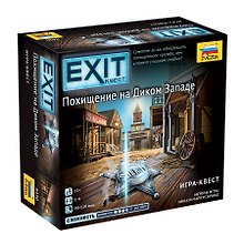 Настольная игра-квест «Eхit Похищение на Диком Западе», ZVEZDA