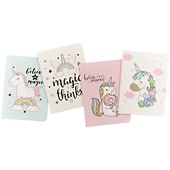 Записная книжка «Pretty unicorn» А7, 20 листов в клетку, сшивка, Kairui, в ассортименте - 2