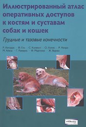 Иллюстрированный атлас оперативных доступов к костям и суставам собак и кошек. Грудные и тазовые конечности