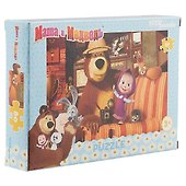 Пазл «Маша и Медведь» 80 элементов, Step puzzle - 1