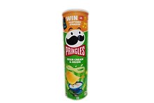 Картофельные чипсы PRINGLES сметана и лук, 165г