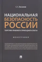 Национальная безопасность России: теоретико-правовой и прикладной аспекты. Монография