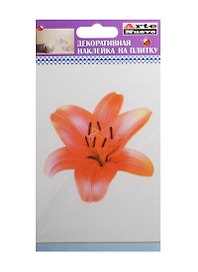 DN-T Декоративная наклейка для плитки Розовая лилия (упаковка)