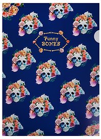 Папка -уголок «Funny bones» А4, пластик 0.18 мм