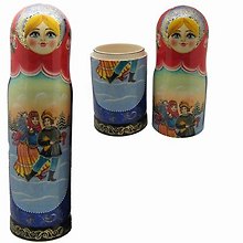 Футляр-штоф Матрешка (0,7л) (65)