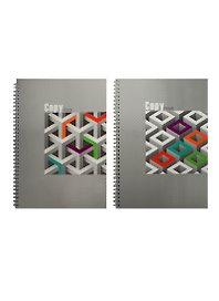 Тетрадь общая «Geometry», 96 листов в клетку, А4, в ассортименте - BG