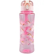 Бутылка Единороги с радугой (пластик) (600мл) (12-16110-1122-1)