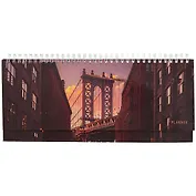 Настольный недатированный планинг «Городские джунгли», 56 листов