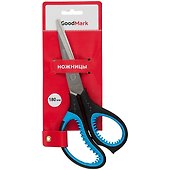 Ножницы офисные GoodMark, 180 мм, эргономичные - 0