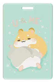 Чехол для карточек вертикальный Хомячки парочка U&Me (ДК2024-463)