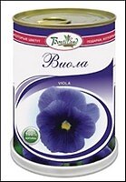 Цветок в банке Виола (77015) (9,8х7,8)
